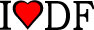 I Love DF T-Shirt